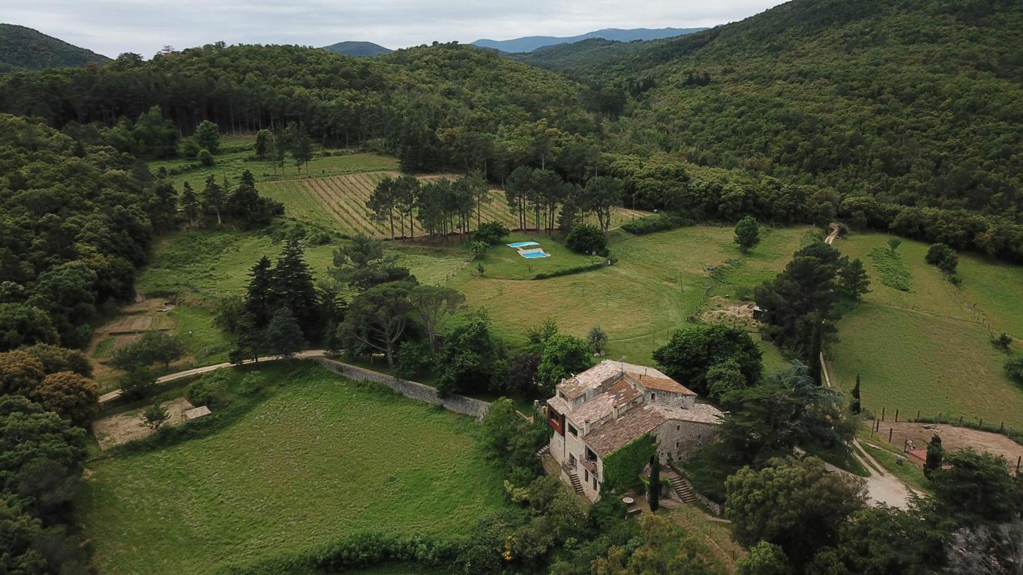 Penzion Mas Roquet Maçanet de Cabrenys Exteriér fotografie